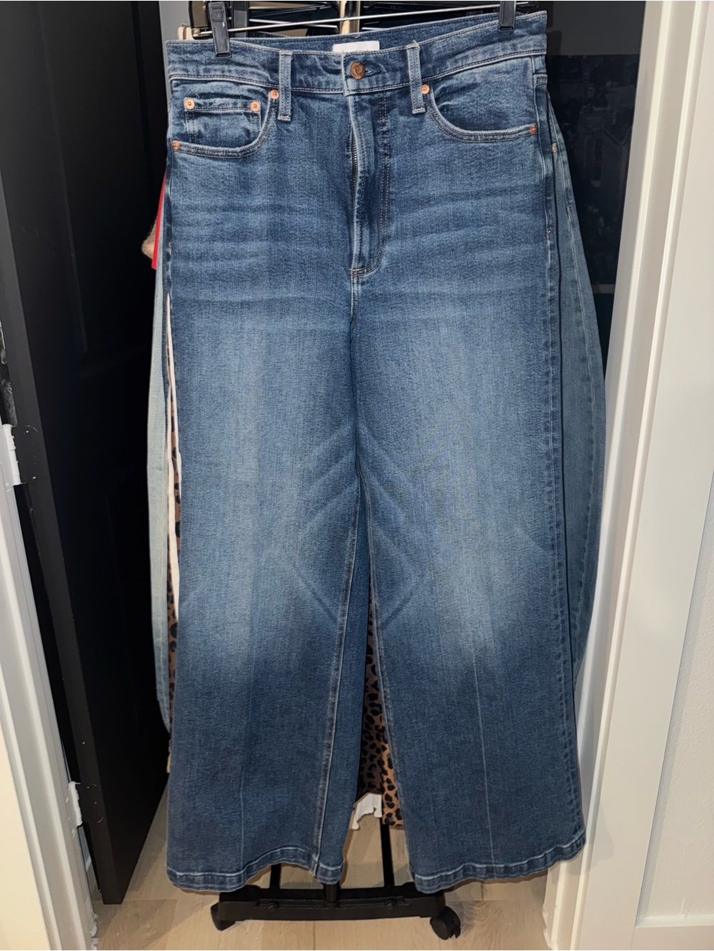 Pistola Lana Wide-Leg Jeans Sz 30 in Cider Blue Wash